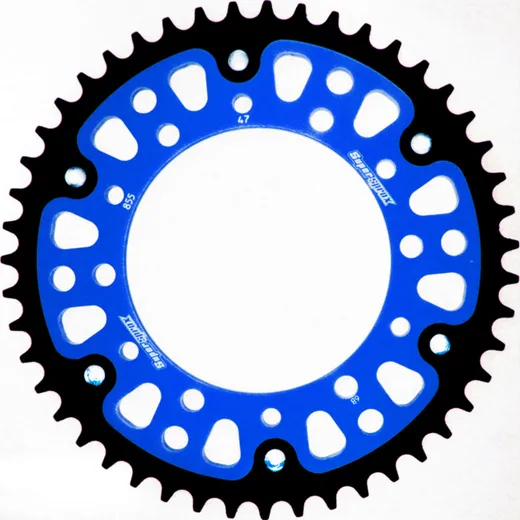 Stealth-Rear Sprocket / Chain Wheel Supersprox 520/47t blue 12305B47