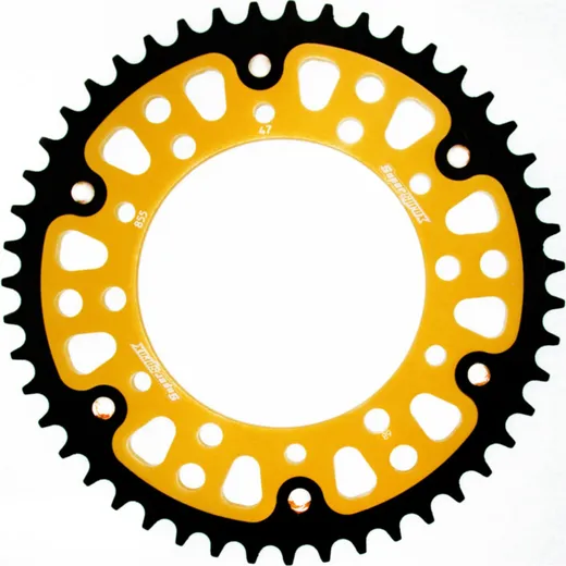 Stealth-Rear Sprocket / Chain Wheel Supersprox 520/47t gold 12305S47