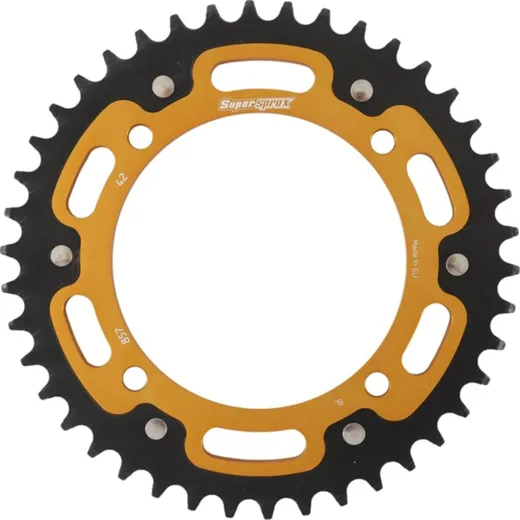 Stealth-Rear Sprocket / Chain Wheel Supersprox 520/42t gold 12505S42