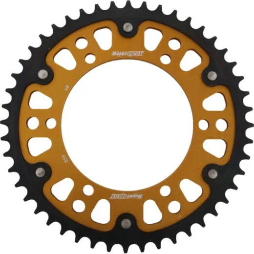 Stealth-Rear Sprocket / Chain Wheel Supersprox 530/48t gold 12801S48