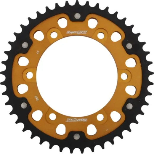 Stealth-Rear Sprocket / Chain Wheel Supersprox 530/45t gold 12601S45
