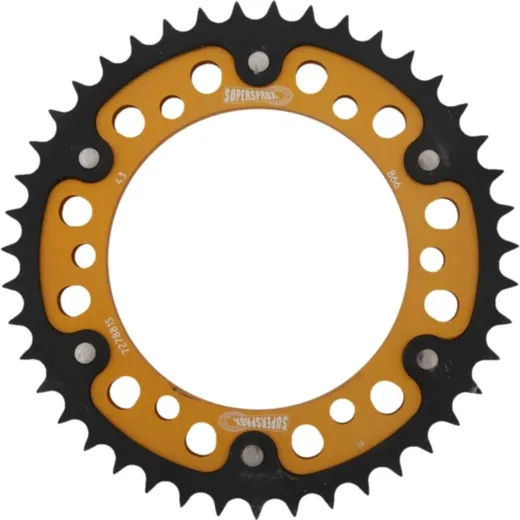 Stealth-Rear Sprocket / Chain Wheel Supersprox 532/43t gold