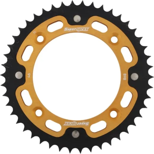 Stealth-Rear Sprocket / Chain Wheel Supersprox 428/46t gold 71200S46