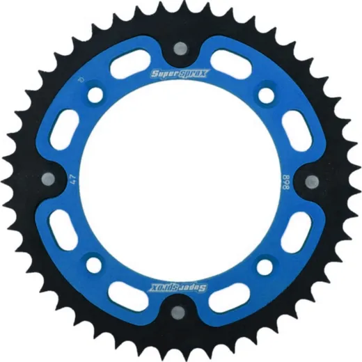 Stealth-Rear Sprocket / Chain Wheel Supersprox 428/47t blue 71200B47