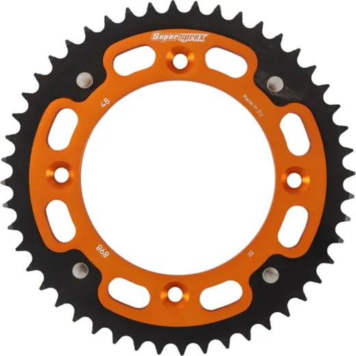 Stealth-Rear Sprocket / Chain Wheel Supersprox 428/48t orange
