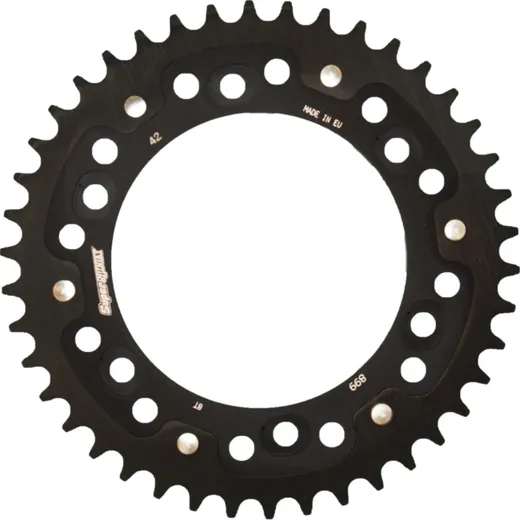 Stealth-Rear Sprocket / Chain Wheel Supersprox 525/42t black 44501K42
