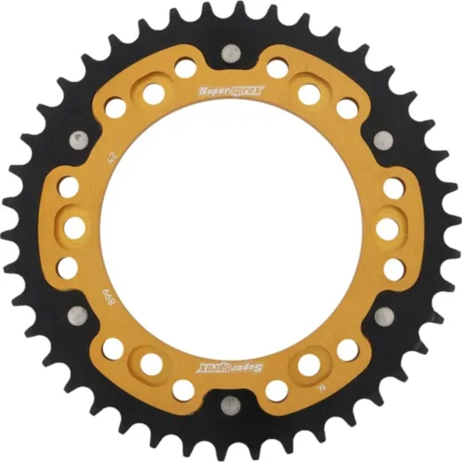 Stealth-Rear Sprocket / Chain Wheel Supersprox 525/42t gold 44501S42