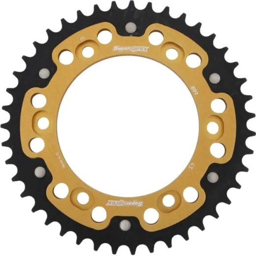 Stealth-Rear Sprocket / Chain Wheel Supersprox 525/43t gold 44501S43