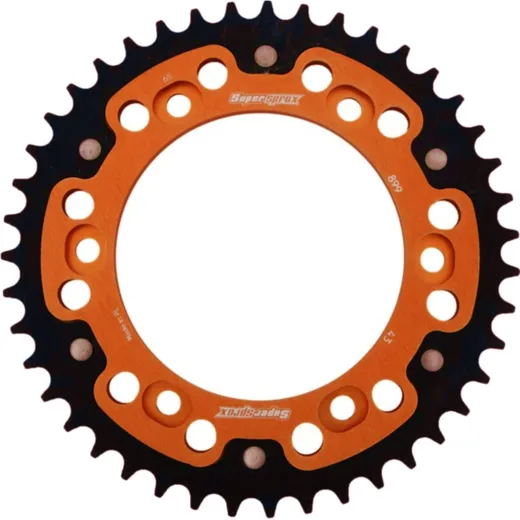 Stealth-Rear Sprocket / Chain Wheel Supersprox 525/43t orange