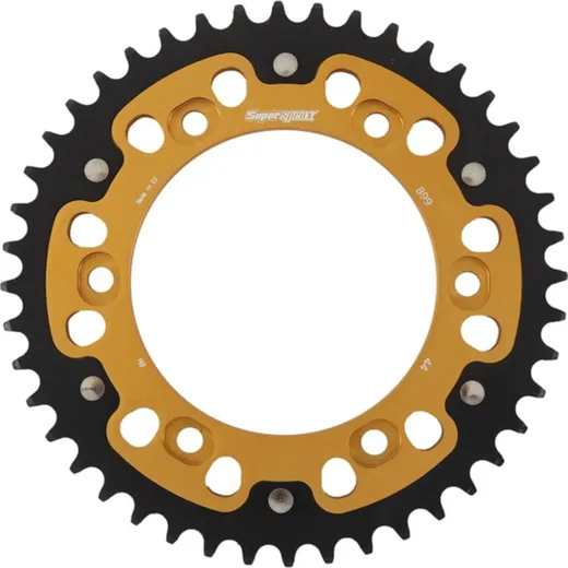 Stealth-Rear Sprocket / Chain Wheel Supersprox 525/44t gold 44501S44
