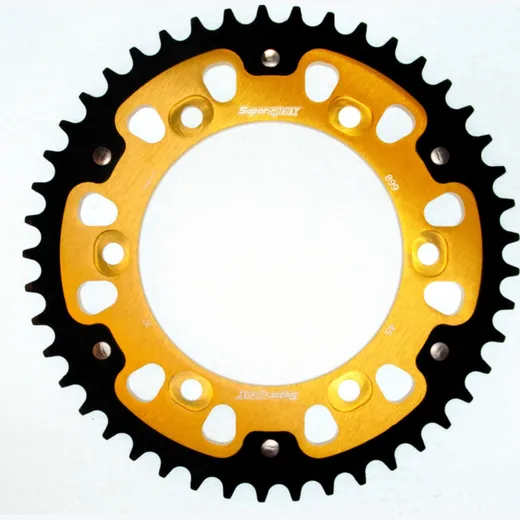 Stealth-Rear Sprocket / Chain Wheel Supersprox 525/45t gold 44501S45