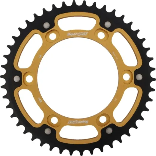 Stealth-Rear Sprocket / Chain Wheel Supersprox 525/46t gold 44501S46