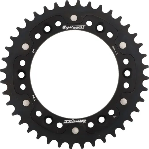 Stealth-Rear Sprocket / Chain Wheel Supersprox 520/40t black 71304K40