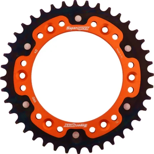 Stealth-Rear Sprocket / Chain Wheel Supersprox 520/40t orange