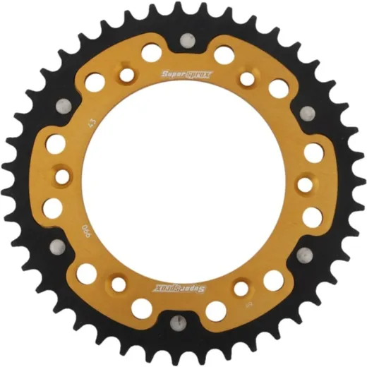 Stealth-Rear Sprocket / Chain Wheel Supersprox 520/43t gold 71304S43