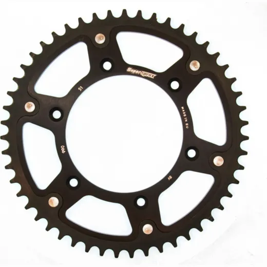 Stealth-Rear Sprocket / Chain Wheel Supersprox 520/51t black 71304K51