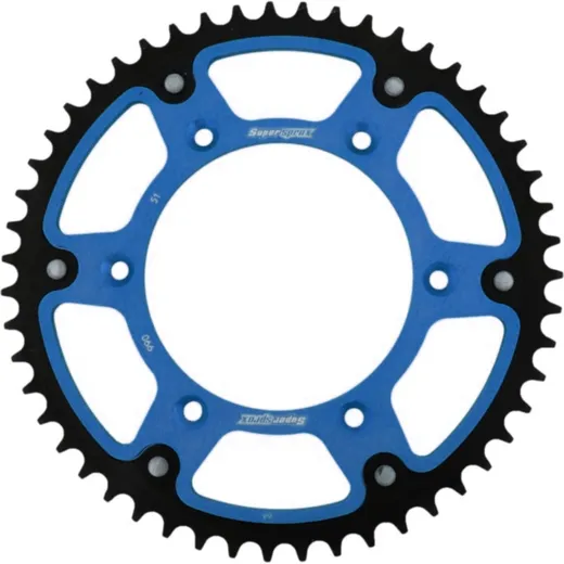 Stealth-Rear Sprocket / Chain Wheel Supersprox 520/51t blue 71304B51