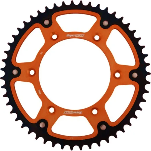 Stealth-Rear Sprocket / Chain Wheel Supersprox 520/51t orange 71304O51