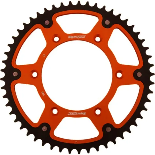 Stealth-Rear Sprocket / Chain Wheel Supersprox 520/53t orange