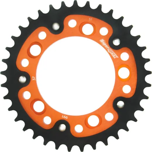 Stealth-Rear Sprocket / Chain Wheel Supersprox 525/37t orange