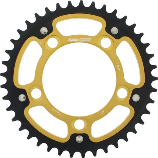 Stealth-Rear Sprocket / Chain Wheel Supersprox 525/41t gold 71400S41