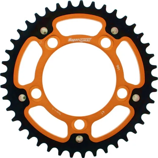 Stealth-Rear Sprocket / Chain Wheel Supersprox 525/41t orange 71400O41