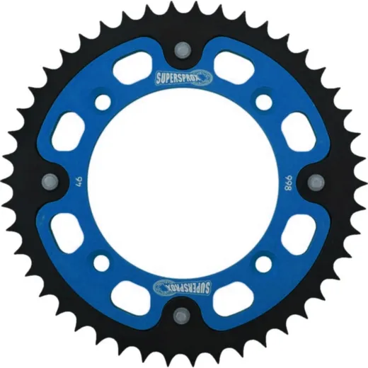 Stealth-Rear Sprocket / Chain Wheel Supersprox 428/46t blue