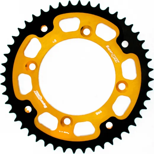 Stealth-Rear Sprocket / Chain Wheel Supersprox 428/48t gold 14104S48