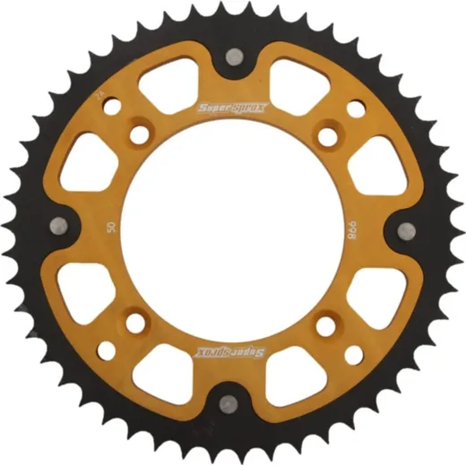Stealth-Rear Sprocket / Chain Wheel Supersprox 428/50t gold 14104S50