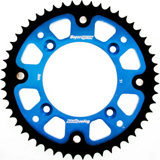 Stealth-Rear Sprocket / Chain Wheel Supersprox 428/51t blue