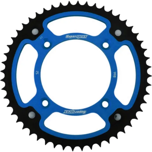 Stealth-Rear Sprocket / Chain Wheel Supersprox 428/52t blue