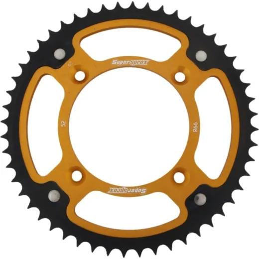Stealth-Rear Sprocket / Chain Wheel Supersprox 428/52t gold 14104S52