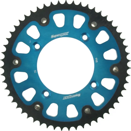 Stealth-Rear Sprocket / Chain Wheel Supersprox 428/55t blue