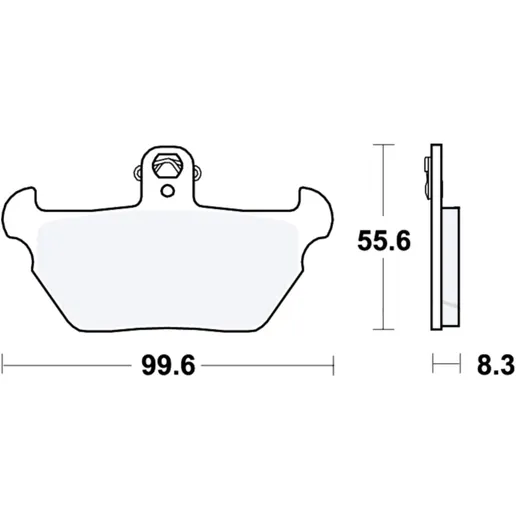 Bremsklotz Sinter vorne TRW Alternative: 7320955 passend für: BMW K, R, K1