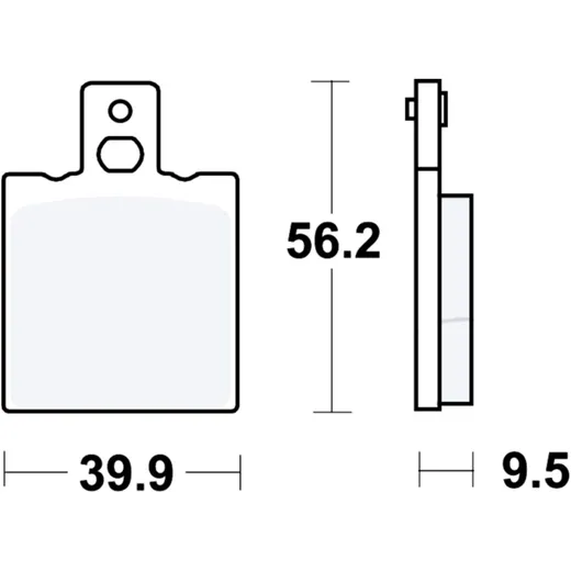 Bremsklotz Standard TRW Alternative: 7377682 passend für: Honda CRM, NSR