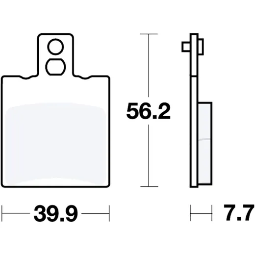 Brake Pads for Scooter TRW Alternative 7320203