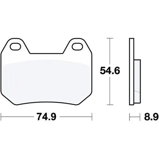 Bremsklotz Standard TRW Alternative: 7324064 passend für: BMW K, R