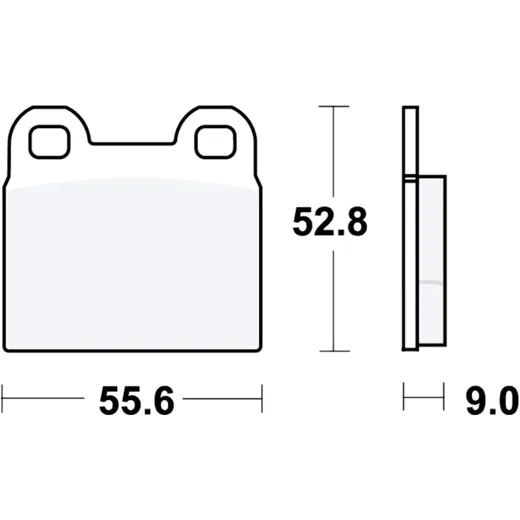 Brake pads std TRW altn 7326697 for: BMW R