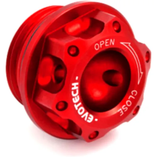 Öleinfüllschraube alu Evotech 22X1. 5 mm rot passend für: Ducat