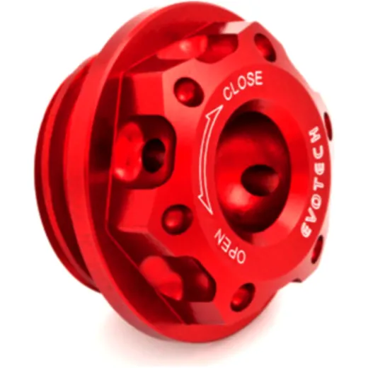 Öleinfüllschraube rot 27X3MM für Motorräder_0