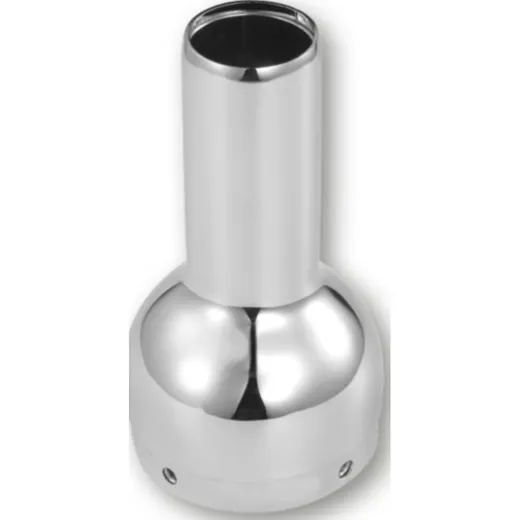IRONHEAD End cap bottle, chrome, for mutes with D=88mm