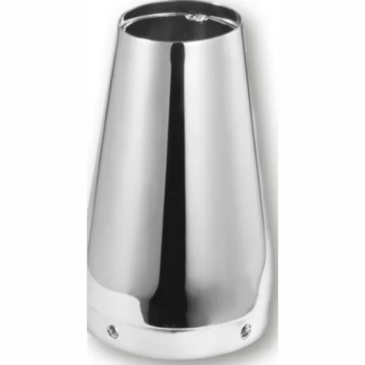 IRONHEAD Endkappe Conical, chrom, für Dämpfer mit D=88mm