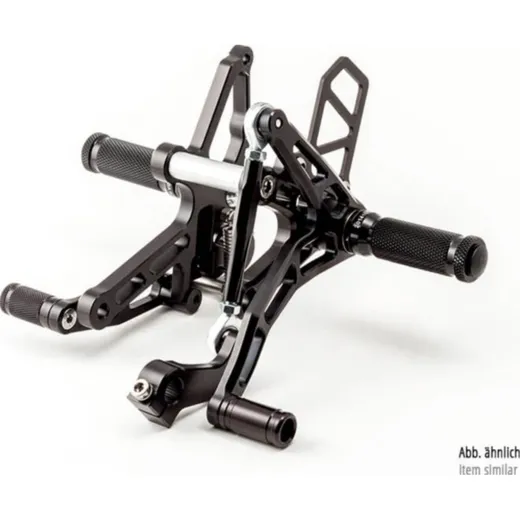 LSL Rest stop for: KAWASAKI Z650/Ninja 650 Bj.17-, Race Ver. black