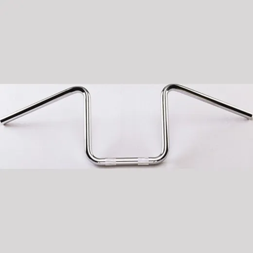 FEHLING Z-bar, bent, 7/8 inch, 75cm, chrome