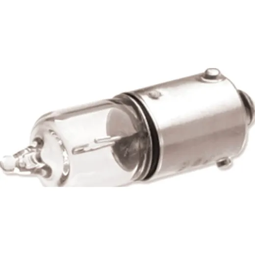 Halogen lampH6W with E-test 12V 6W BAX9S short