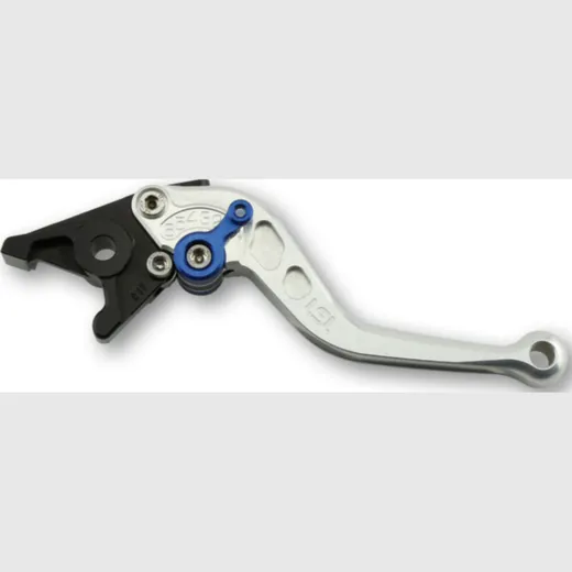 LSL Clutch lever Classic L33, silver/blue, short