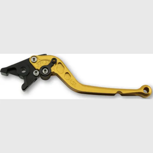 LSL Clutch lever Classic L17, gold/black, long