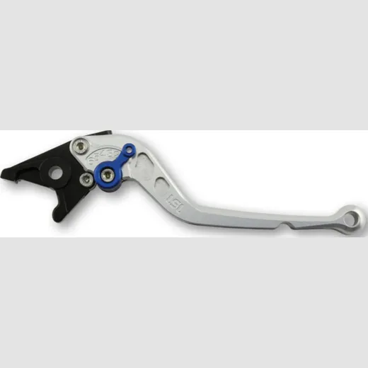 LSL Kupplungshebel Classic L26, silber/blau, lang