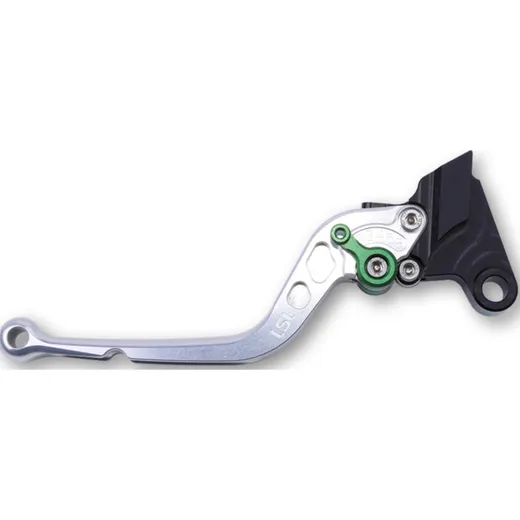 LSL Bremshebel Classic R23R, silber/grün, lang