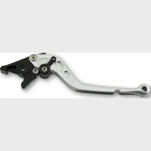 LSL Clutch lever Classic L07, silver/black, long